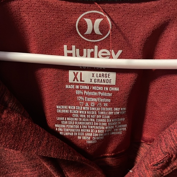 Hurley Men’s Performance Polo XL - Picture 3 of 3